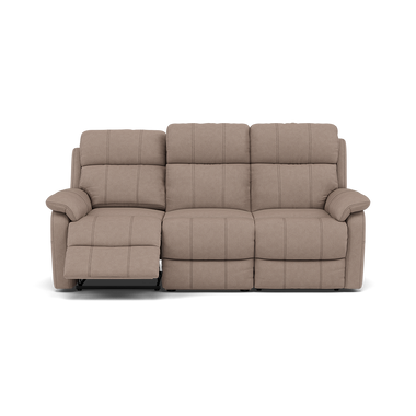 Fara 3 Seater Recliner Sofa - 3 Seater with 2 Power Recliners Fabric - Power Recliner with USB 3 Seater Sofas Sterling Home 3 BFA-BLJ-946 SILVER GREY