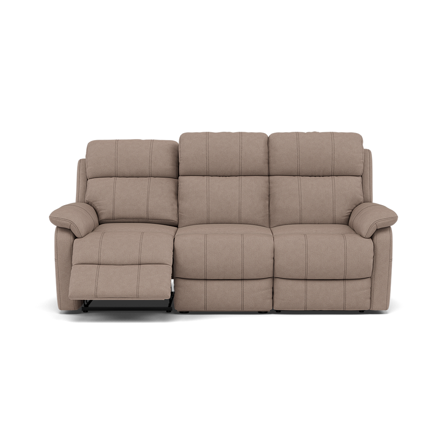 Fara 3 Seater Recliner Sofa - 3 Seater with 2 Power Recliners Fabric Sterling Home BFA-BLJ-946 SILVER GREY 2