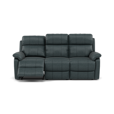 Fara 3 Seater Recliner Sofa - 3 Seater with 2 Power Recliners Fabric - Power Recliner with USB 3 Seater Sofas Sterling Home 9 BFA-BLJ-2047 LAKE GREEN