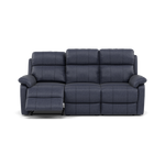 Fara 3 Seater Recliner Sofa - 3 Seater with 2 Power Recliners Fabric - Power Recliner with USB 3 Seater Sofas Sterling Home 8 BFA-BLJ-08 PACIFIC BLUE