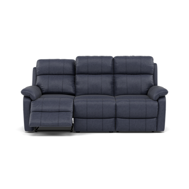 Fara 3 Seater Recliner Sofa - 3 Seater with 2 Power Recliners Fabric - Power Recliner with USB 3 Seater Sofas Sterling Home 8 BFA-BLJ-08 PACIFIC BLUE
