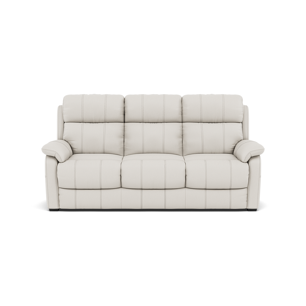 Fara 3 Seater Sofa - 3 Seater Cat 25S Sofas Sterling Home 3 NCS-744D STAR WHITE