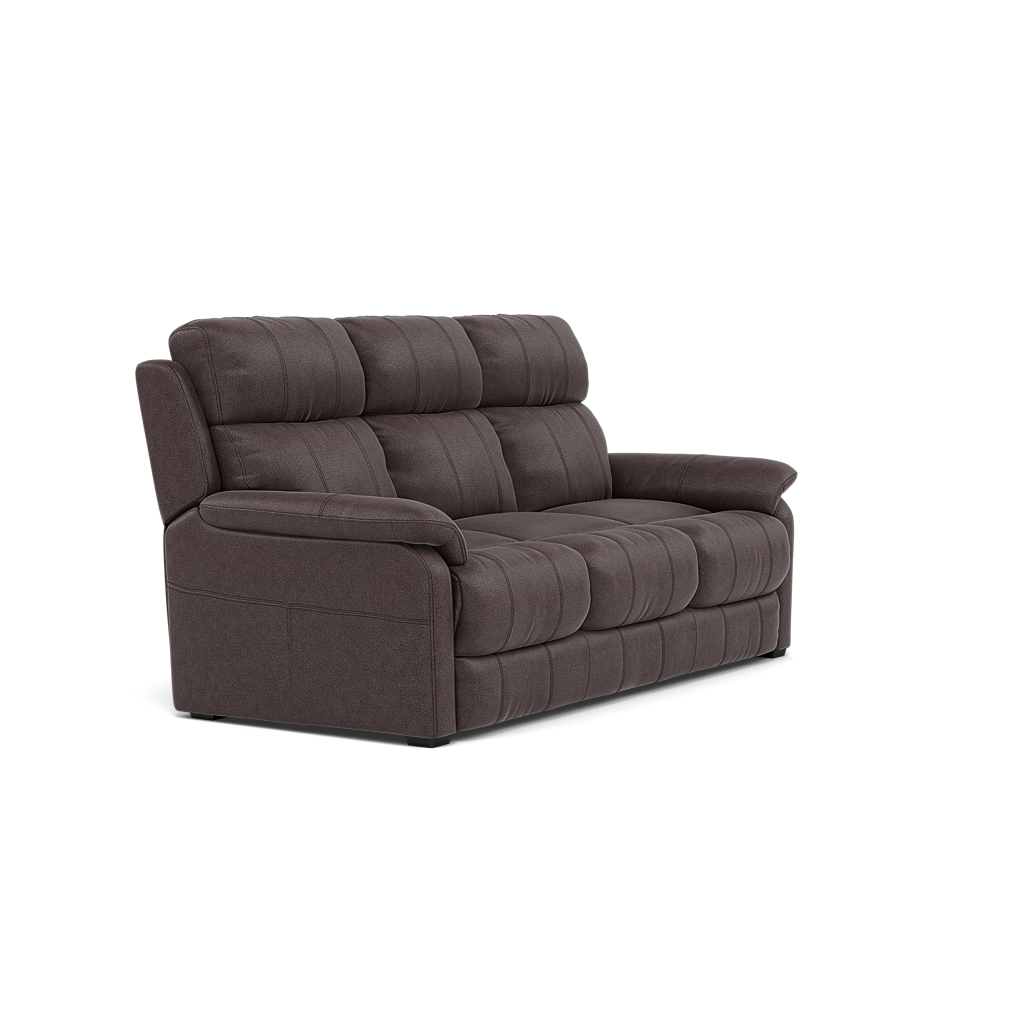 Fara 3 Seater Sofa - 3 Seater Fabric — BFA-BLJ-088 CHARCOAL GREY, gallery image 1