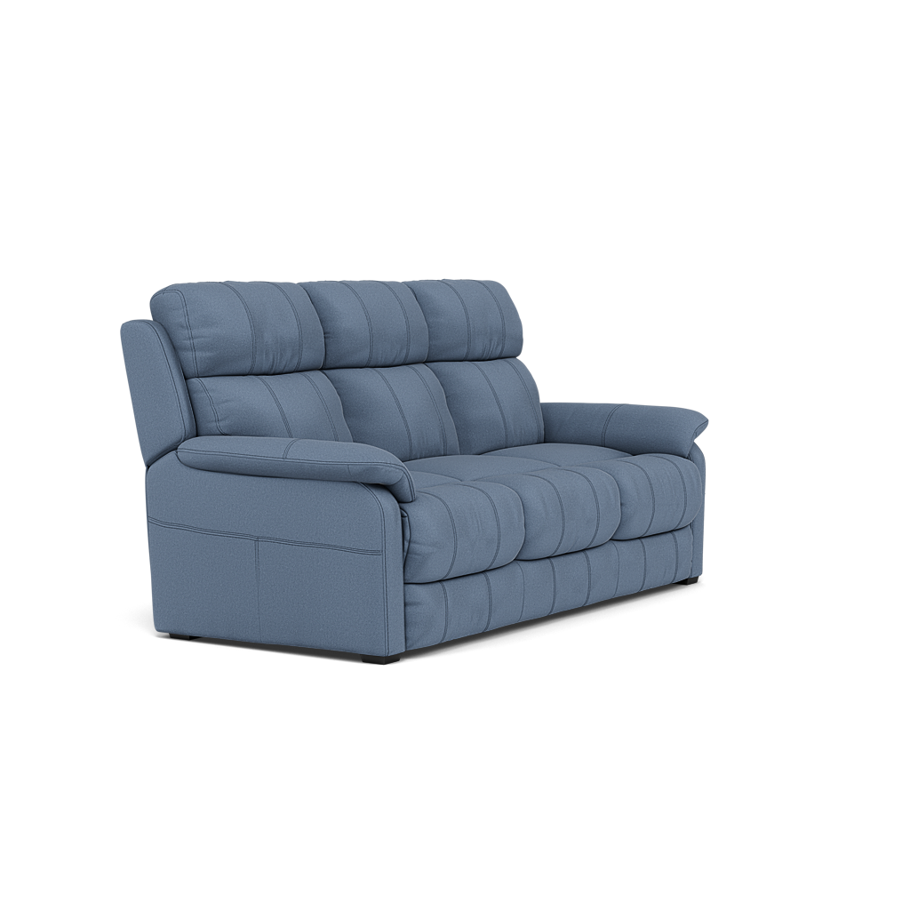Fara 3 Seater Sofa - 3 Seater Fabric — BFA-MAD-08 PACIFIC BLUE, gallery image 1