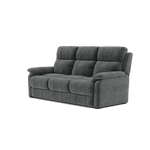 Fara 3 Seater Sofa - 3 Seater Fabric — FAB-MEG-20  PEWTER, gallery image 3