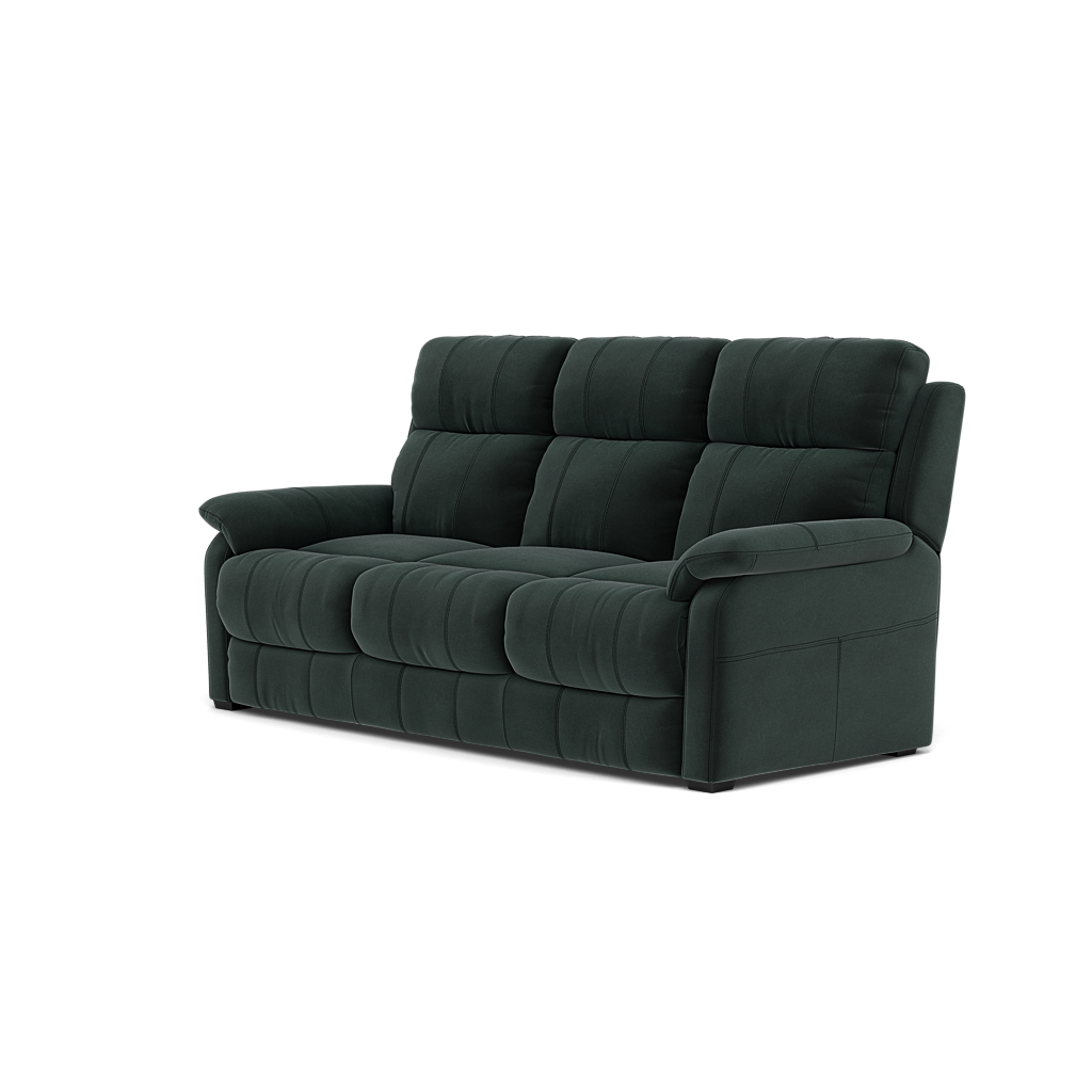 Fara 3 Seater Sofa - 3 Seater Fabric — FAB-MEG-21  CHARCOAL GREY, gallery image 3