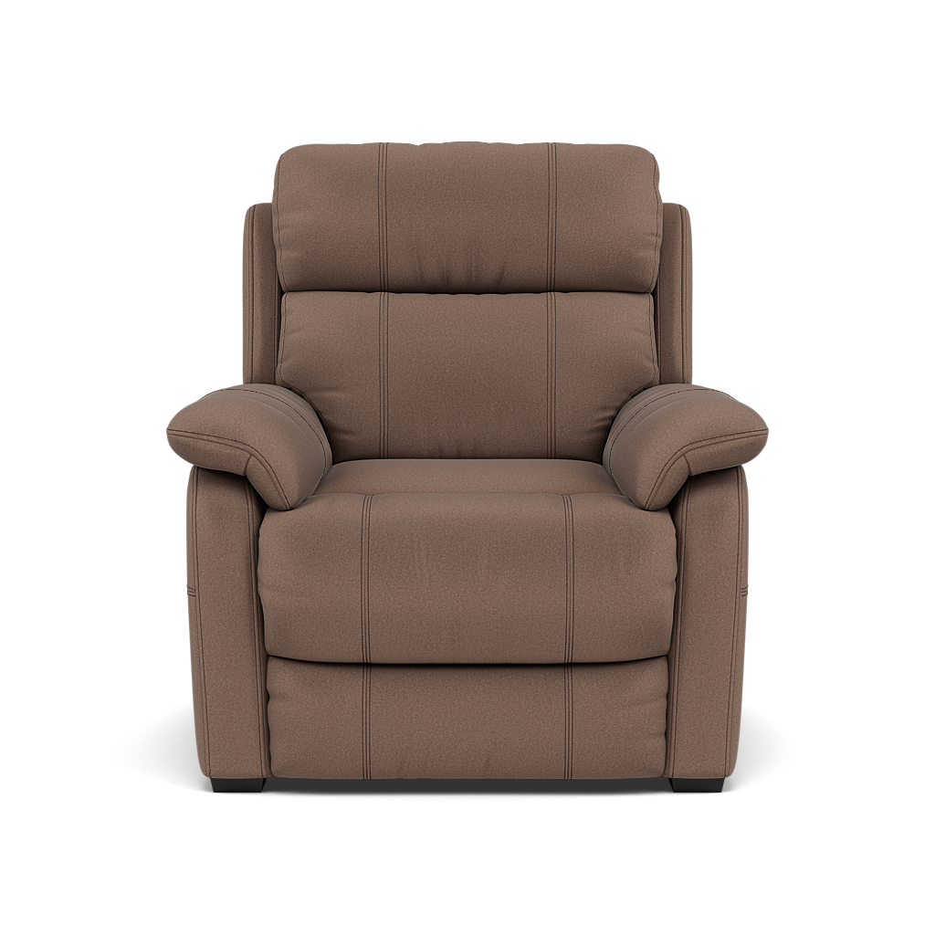 Fara Armchair - Armchair Fabric Armchairs Sterling Home 11 BFA-MAD-05 DARK TAUPE