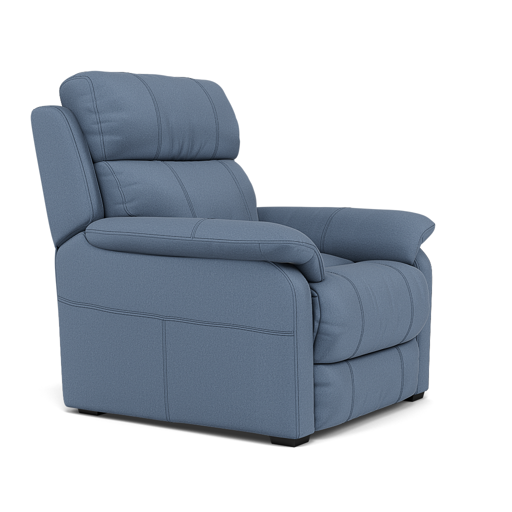 Fara Armchair - Armchair Fabric — BFA-MAD-08 PACIFIC BLUE, gallery image 1