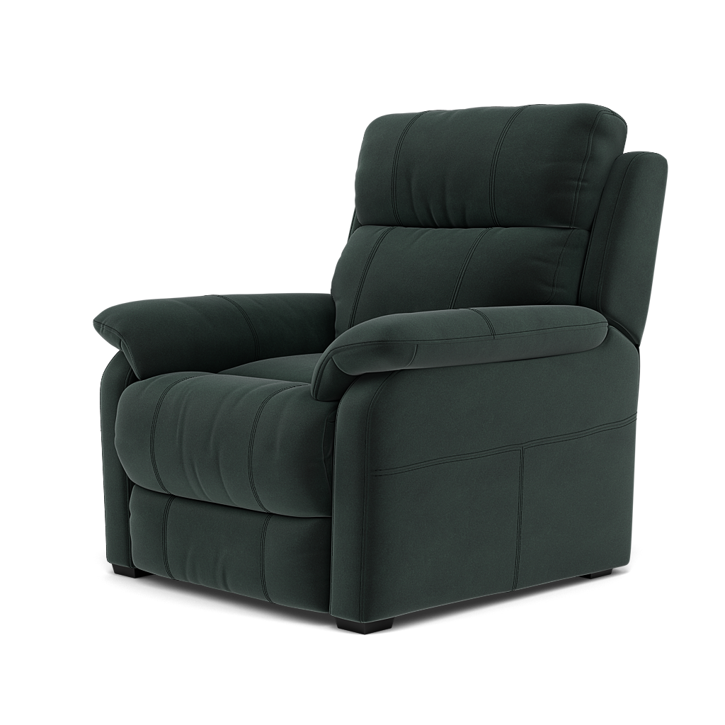 Fara Armchair - Armchair Fabric — FAB-MEG-21  CHARCOAL GREY, gallery image 3