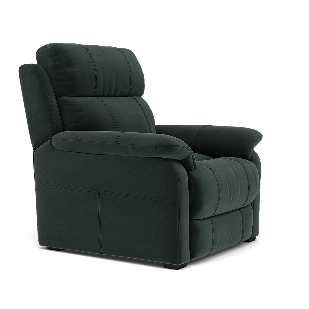 Fara Armchair - Armchair Fabric — FAB-MEG-21  CHARCOAL GREY, gallery image 1