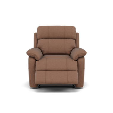 Fara Recliner Armchair - Power Recliner Armchair Fabric - Power Recliner with USB Armchairs Sterling Home 5 BFA-BLJ-04 TOBACCO