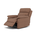 Fara Recliner Armchair - Power Recliner Armchair Fabric - Power Recliner with USB — BFA-BLJ-04 TOBACCO, gallery image 3