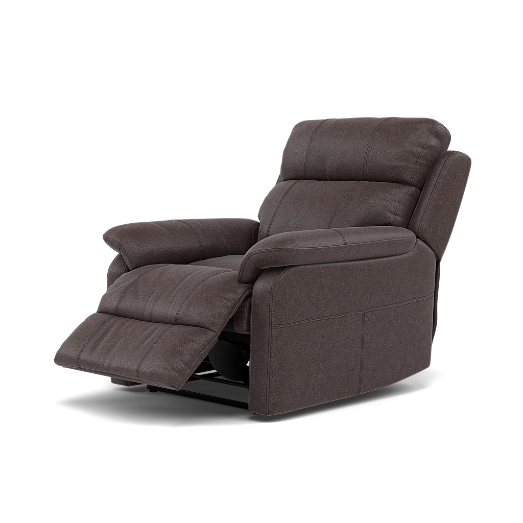 Fara Recliner Armchair - Power Recliner Armchair Fabric - Power Recliner with USB — BFA-BLJ-088 CHARCOAL GREY, gallery image 3