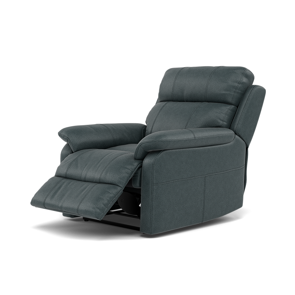 Fara Recliner Armchair - Power Recliner Armchair Fabric - Power Recliner with USB — BFA-BLJ-2047 LAKE GREEN, gallery image 3