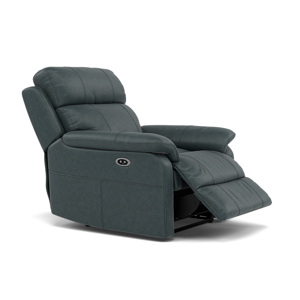 Fara Recliner Armchair - Power Recliner Armchair Fabric - Power Recliner with USB — BFA-BLJ-2047 LAKE GREEN, gallery image 1