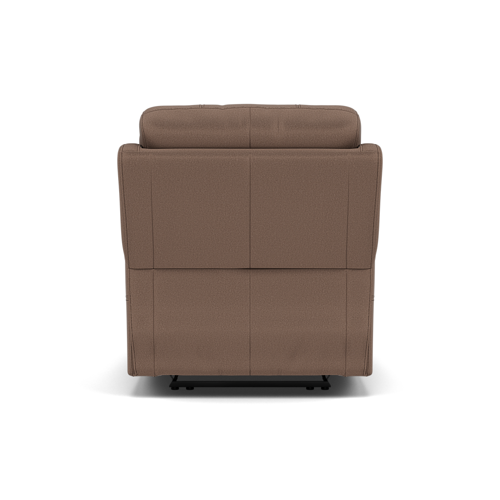 Fara Recliner Armchair - Power Recliner Armchair Fabric - Power Recliner with USB — BFA-MAD-05 DARK TAUPE, gallery image 2