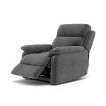 Fara Recliner Armchair - Power Recliner Armchair Fabric - Power Recliner with USB — FAB-MEG-20  PEWTER, gallery image 3