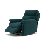 Fara Recliner Armchair - Power Recliner Armchair Fabric - Power Recliner with USB — FAB-MEG-36  LAKE GREEN, gallery image 3