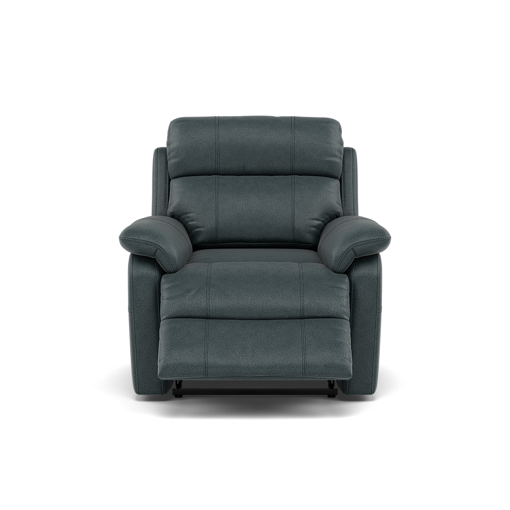 Fara Recliner Armchair - Power Recliner Armchair Fabric - Power Recliner with USB Armchairs Sterling Home 8 BFA-BLJ-2047 LAKE GREEN