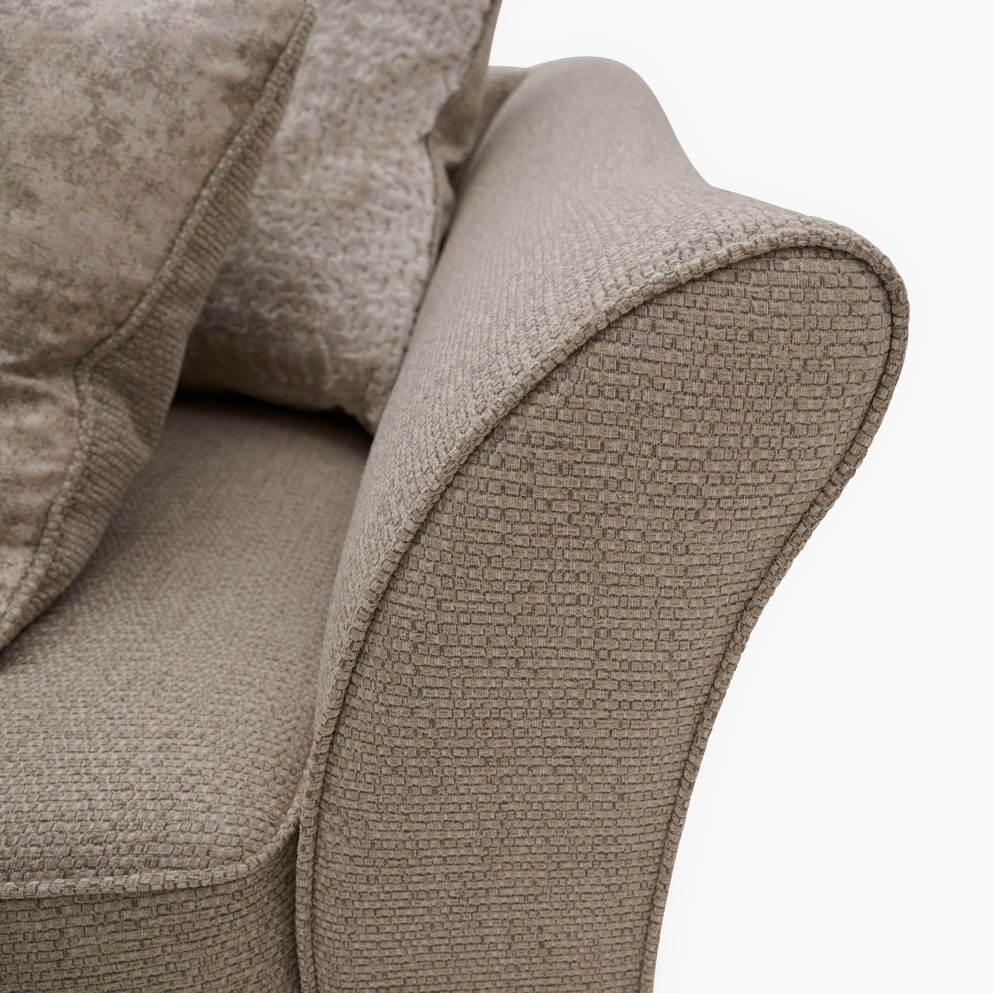 Fern 4 Seater Cushion Back Sofa - 4 Seater Sofa Pillow Back Price Band 1 - Standard Frame Sofas Sterling Home 9