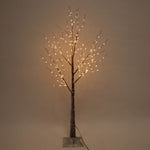 Lit Warm White Snow Tree 120CM - Lit Warm White Snow Tree 120CM Sterling Home 2