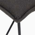 Floki Bench - Standard Bench Grey Suede Chairs Sterling Home 3