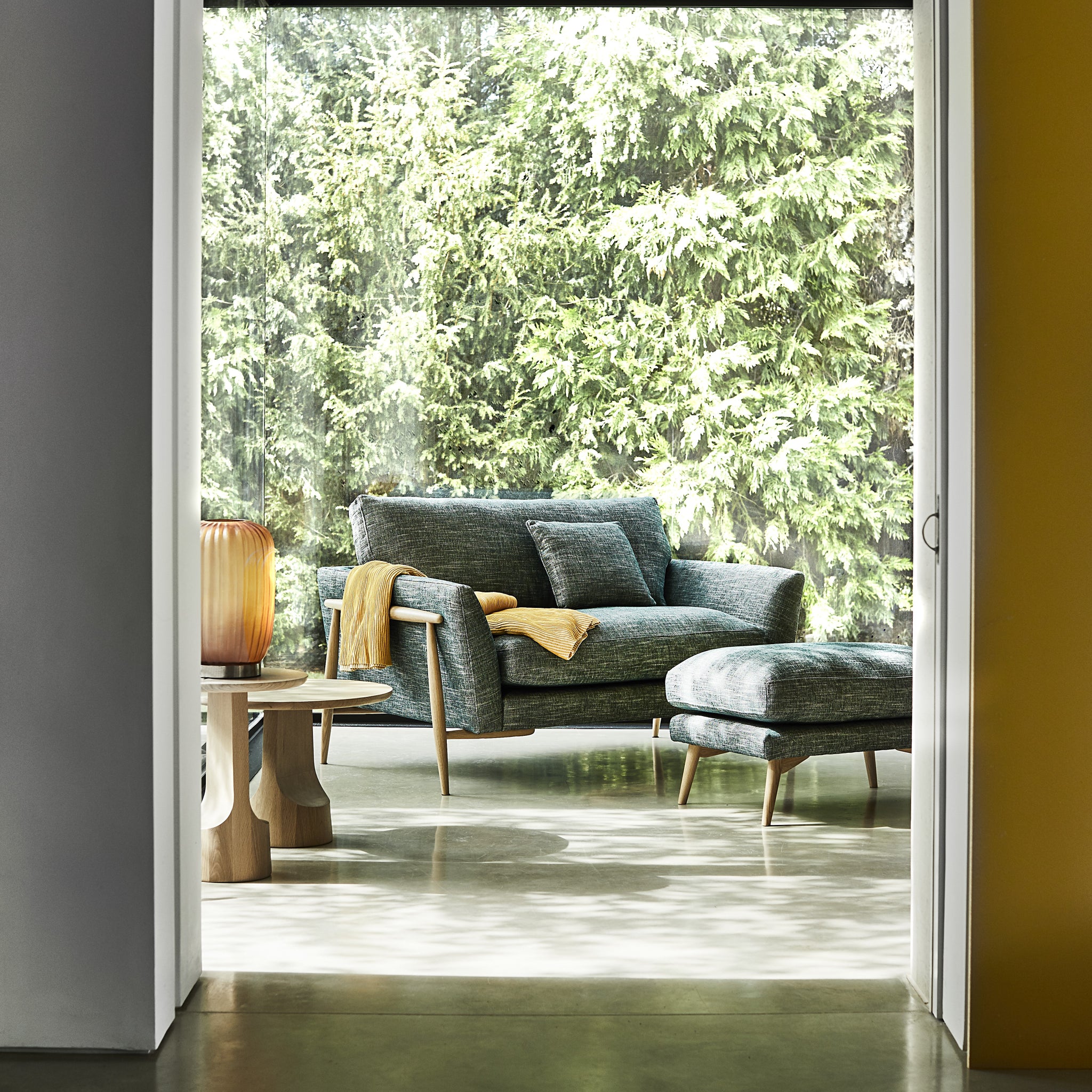 Ercol Forli Loveseat - Snuggler Grade T Armchairs Sterling Home 2