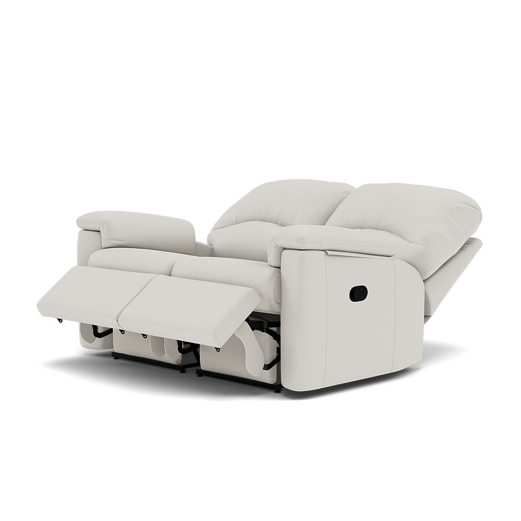 G Plan Chloe 2 Seater Recliner Sofa - 2 Seater Power Recliner Sofa Double Grade L - Power Recliner — L840 Cambridge Chalk, gallery image 3