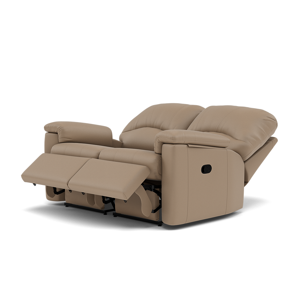 G Plan Chloe 2 Seater Recliner Sofa - 2 Seater Power Recliner Sofa Double Grade L - Power Recliner — L846 Cambridge Taupe, gallery image 3