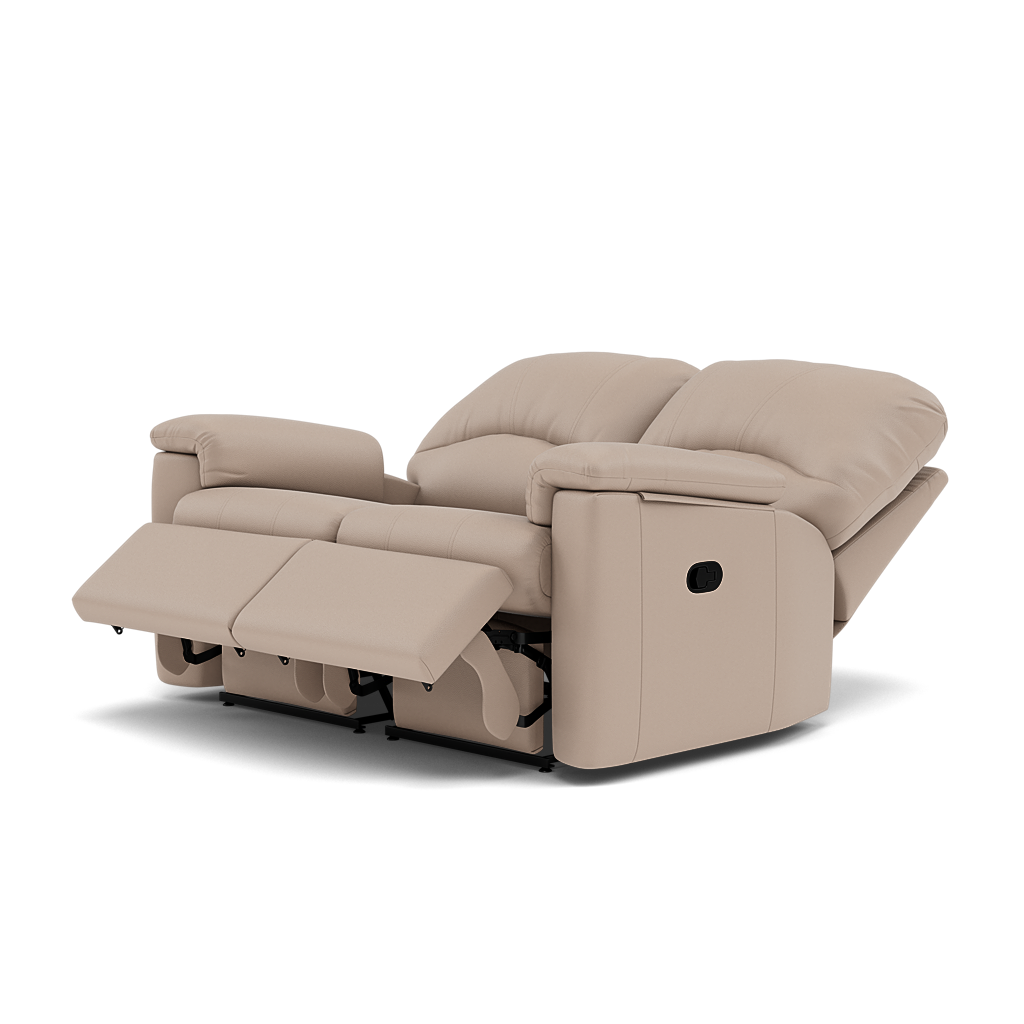 G Plan Chloe 2 Seater Recliner Sofa - 2 Seater Power Recliner Sofa (Left) Grade L - Left Hand Recliner — L844 Cambridge Plaster, gallery image 3