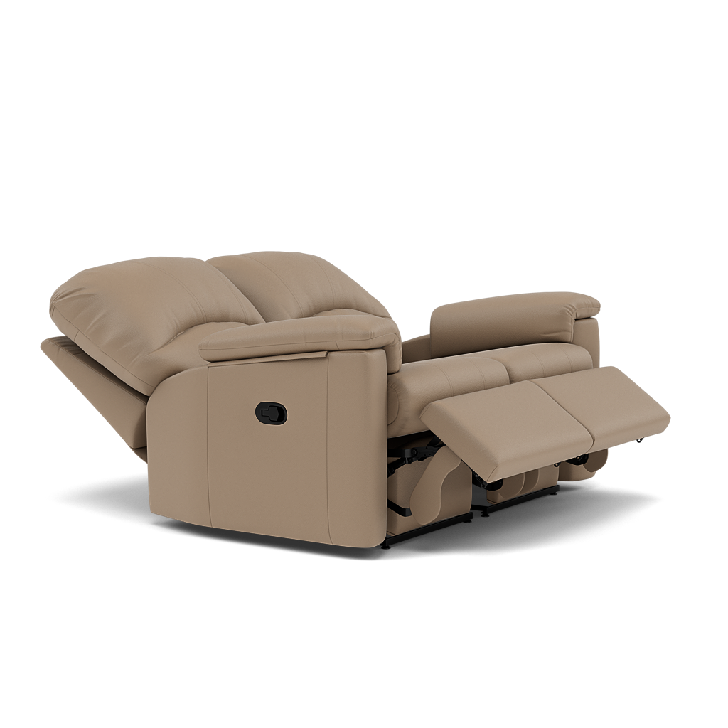 G Plan Chloe 2 Seater Recliner Sofa - 2 Seater Power Recliner Sofa (Left) Grade L - Left Hand Recliner — L846 Cambridge Taupe, gallery image 1