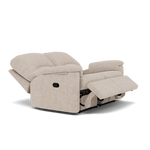 G Plan Chloe 2 Seater Recliner Sofa - 2 Seater Power Recliner Sofa (Left) Grade W - Left Hand Recliner — W002 Loom Shale, gallery image 1