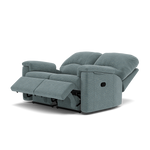 G Plan Chloe 2 Seater Recliner Sofa - 2 Seater Power Recliner Sofa (Right) Grade B - Right Hand Recliner — B925 Waffle Marine, gallery image 3