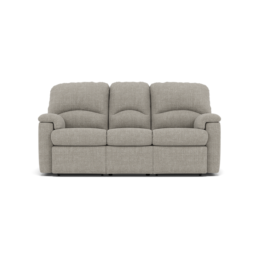 G Plan Chloe 3 Seater Recliner Sofa - 3 Seater Power Recliner Sofa Double Grade W - Power Recliner Sofas Sterling Home W001 Loom Smoke 1