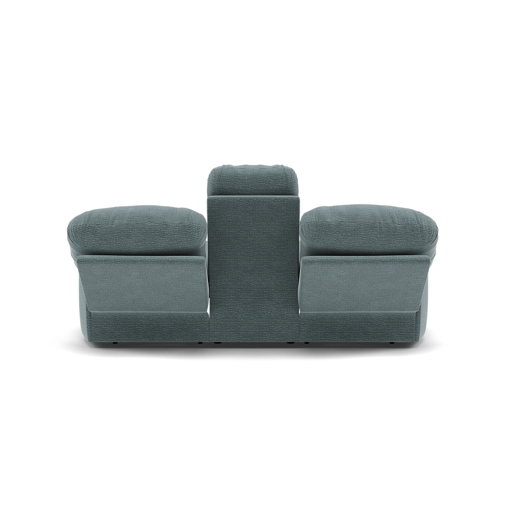 G Plan Chloe 3 Seater Recliner Sofa - 3 Seater Power Recliner Sofa (Left) Grade B - Left Hand Recliner — B925 Waffle Marine, gallery image 2