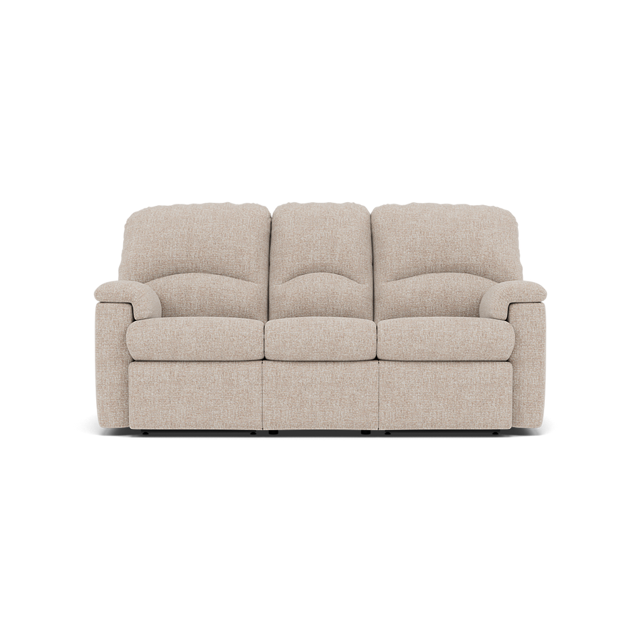G Plan Chloe 3 Seater Recliner Sofa - 3 Seater Power Recliner Sofa (Left) Grade W - Left Hand Recliner Sterling Home W002 Loom Shale 2