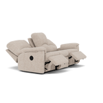 G Plan Chloe 3 Seater Recliner Sofa - 3 Seater Recliner Sofa Double Grade W - Manual Recliner — W002 Loom Shale, gallery image 1
