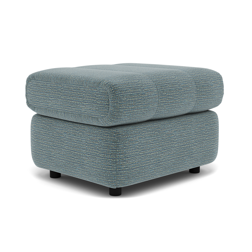 G Plan Chloe Footstool - Footstool Grade B — B925 Waffle Marine, gallery image 3