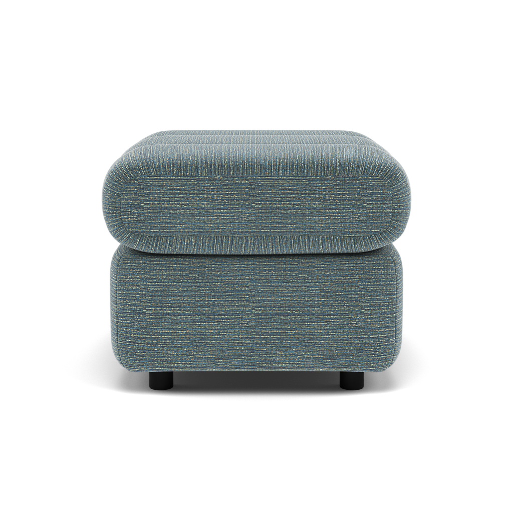 G Plan Chloe Footstool - Footstool Grade B — B925 Waffle Marine, gallery image 2