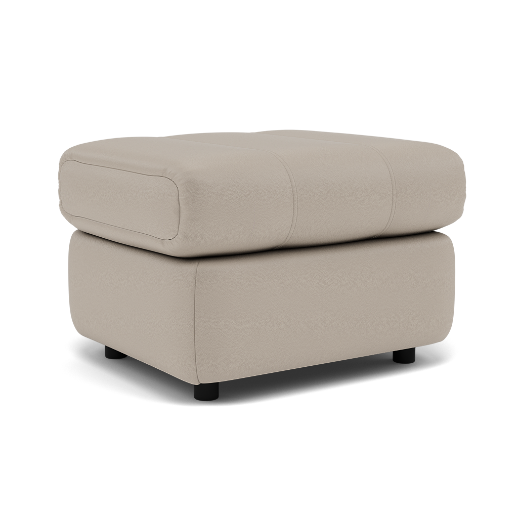 G Plan Chloe Footstool - Footstool Grade H — H002 Oxford Putty, gallery image 1