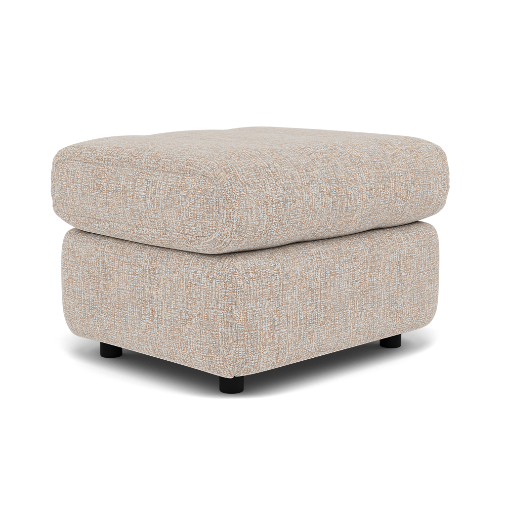 G Plan Chloe Footstool - Footstool Grade W — W002 Loom Shale, gallery image 3