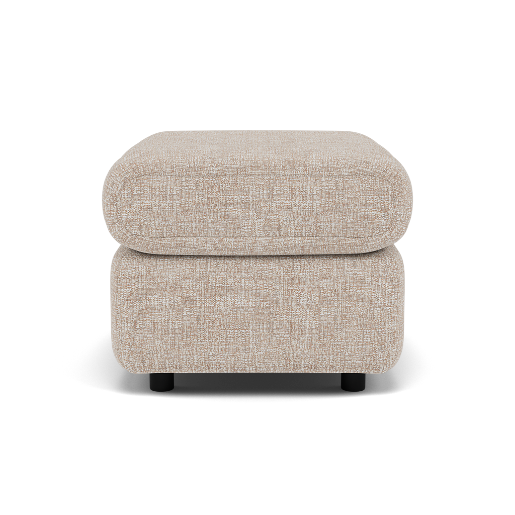 G Plan Chloe Footstool - Footstool Grade W — W002 Loom Shale, gallery image 2