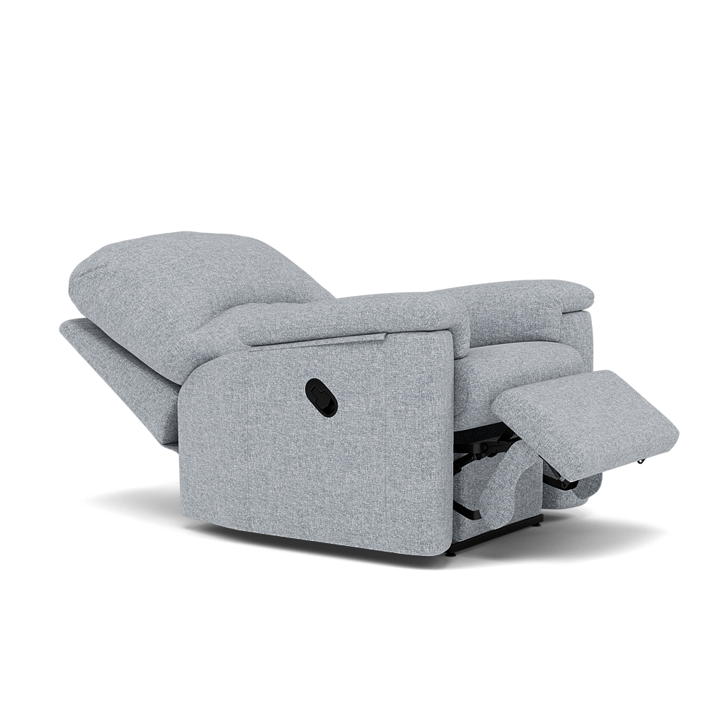 G Plan Chloe Recliner Armchair - Recliner Chair Grade B - Manual Recliner — B932 Beach Duck Egg, gallery image 1