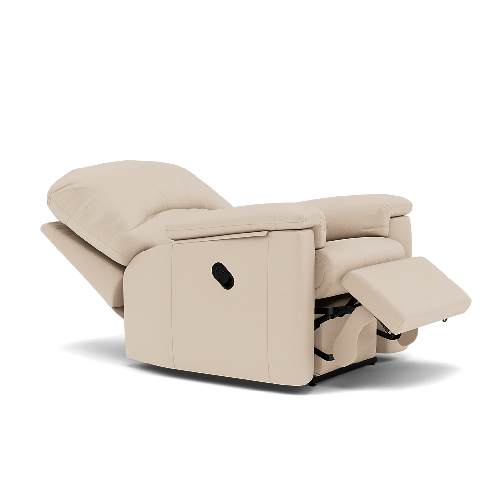 G Plan Chloe Recliner Armchair - Recliner Chair Grade L - Manual Recliner — L843 Cambridge Stone, gallery image 1