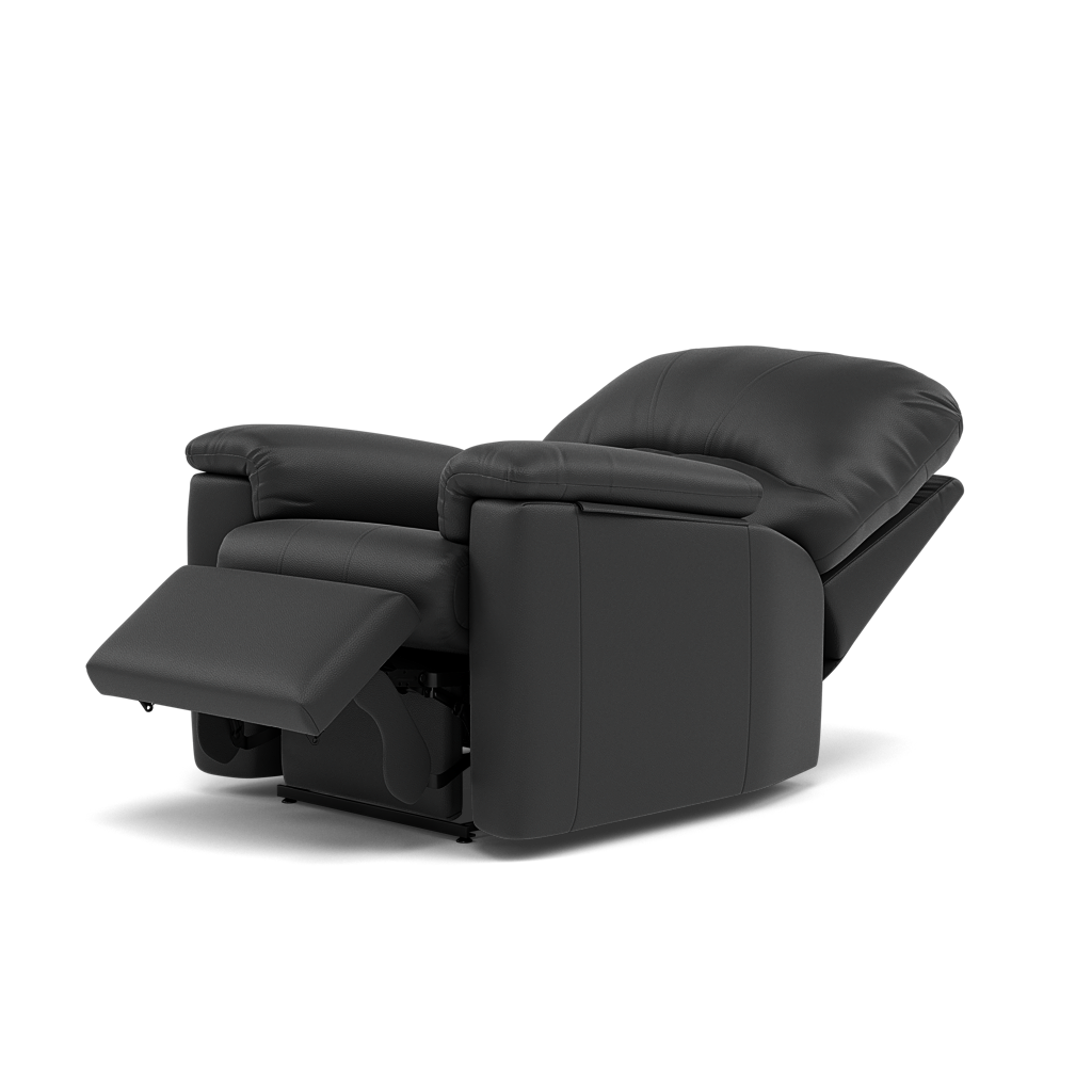 G Plan Chloe Recliner Armchair - Recliner Chair Grade L - Manual Recliner — L852 Cambridge Petrol Blue, gallery image 3