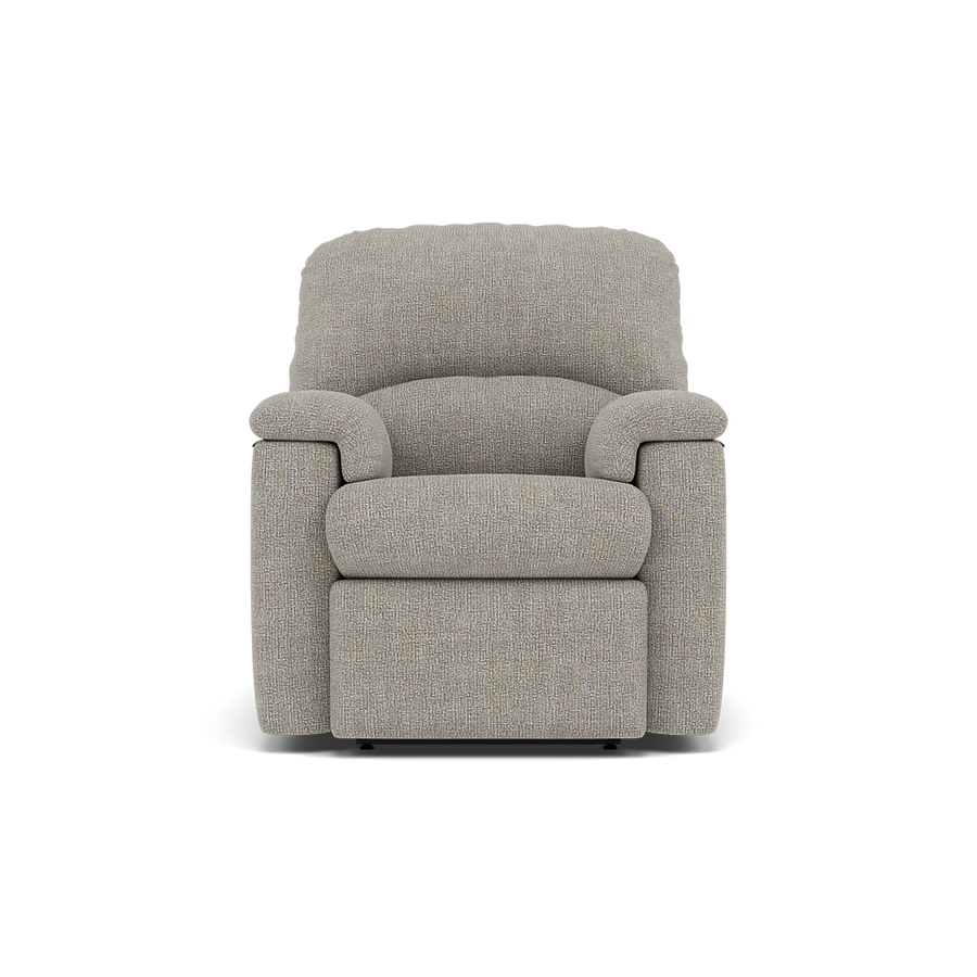 G Plan Chloe Recliner Armchair - Recliner Chair Grade W - Manual Recliner Armchairs Sterling Home W001 Loom Smoke 1