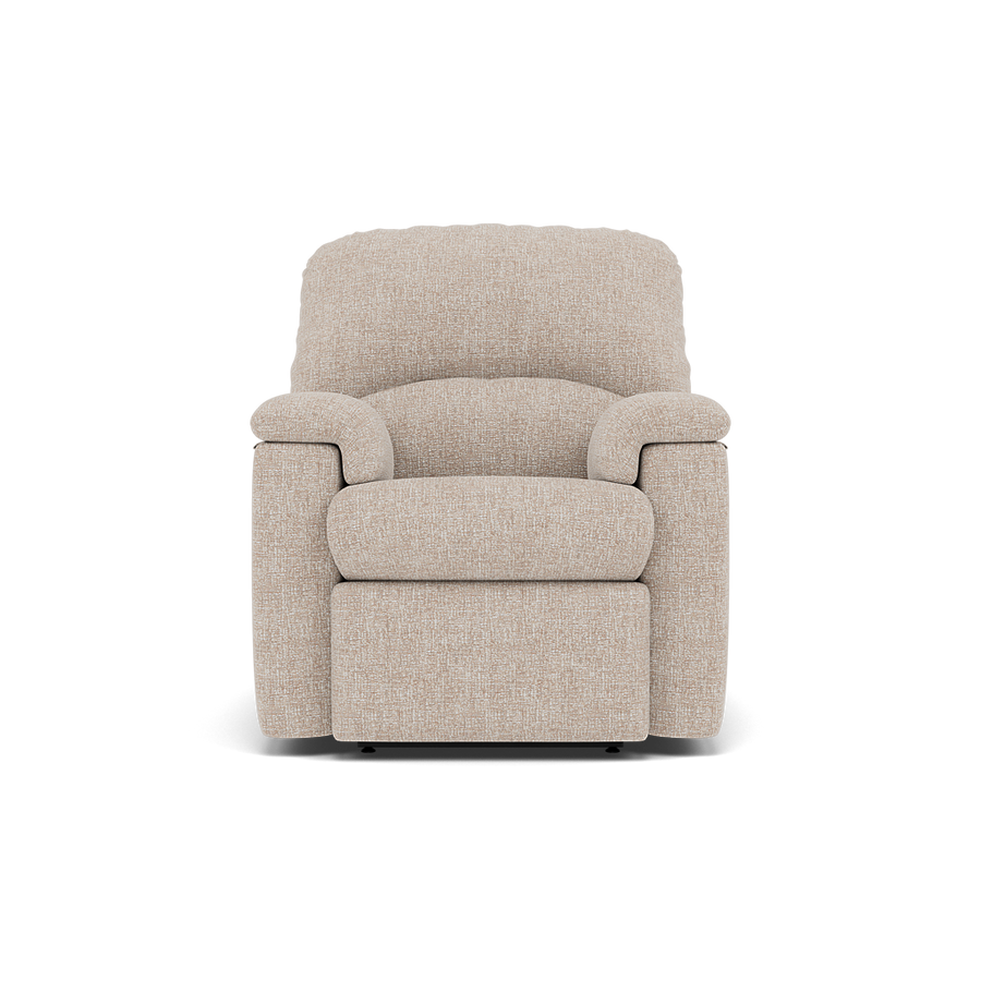 G Plan Chloe Recliner Armchair - Recliner Chair Grade W - Manual Recliner Armchairs Sterling Home W002 Loom Shale 2