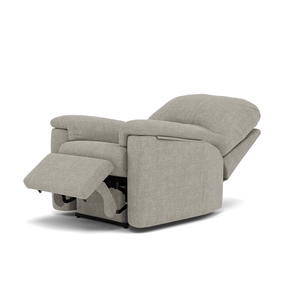 G Plan Chloe Recliner Armchair - Recliner Chair Grade W - Manual Recliner — W001 Loom Smoke, gallery image 3