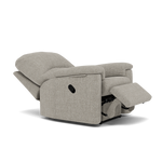 G Plan Chloe Recliner Armchair - Recliner Chair Grade W - Manual Recliner — W001 Loom Smoke, gallery image 1