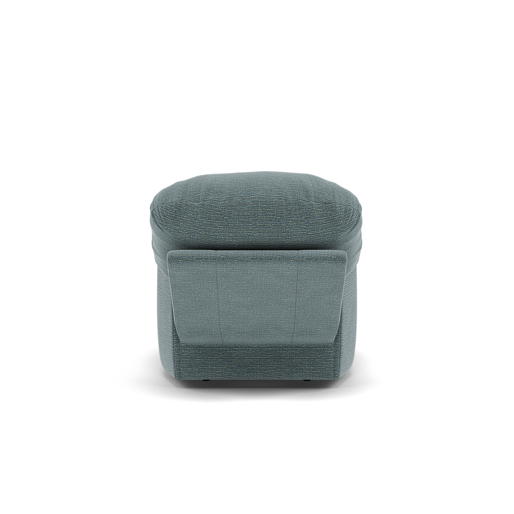 G Plan Chloe Small Recliner Armchair - Small Power Recliner Chair Grade B - Power Recliner — B925 Waffle Marine, gallery image 2